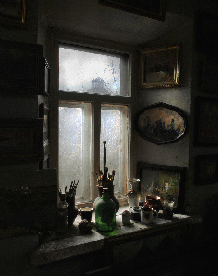 «Окно художника (2)» раздел «Архитектура. Памятники. Интерьер». «»