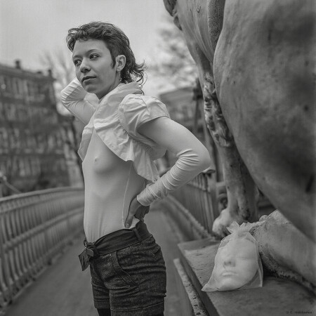 Алёна. Львиный мост, С-Пб., 2015.