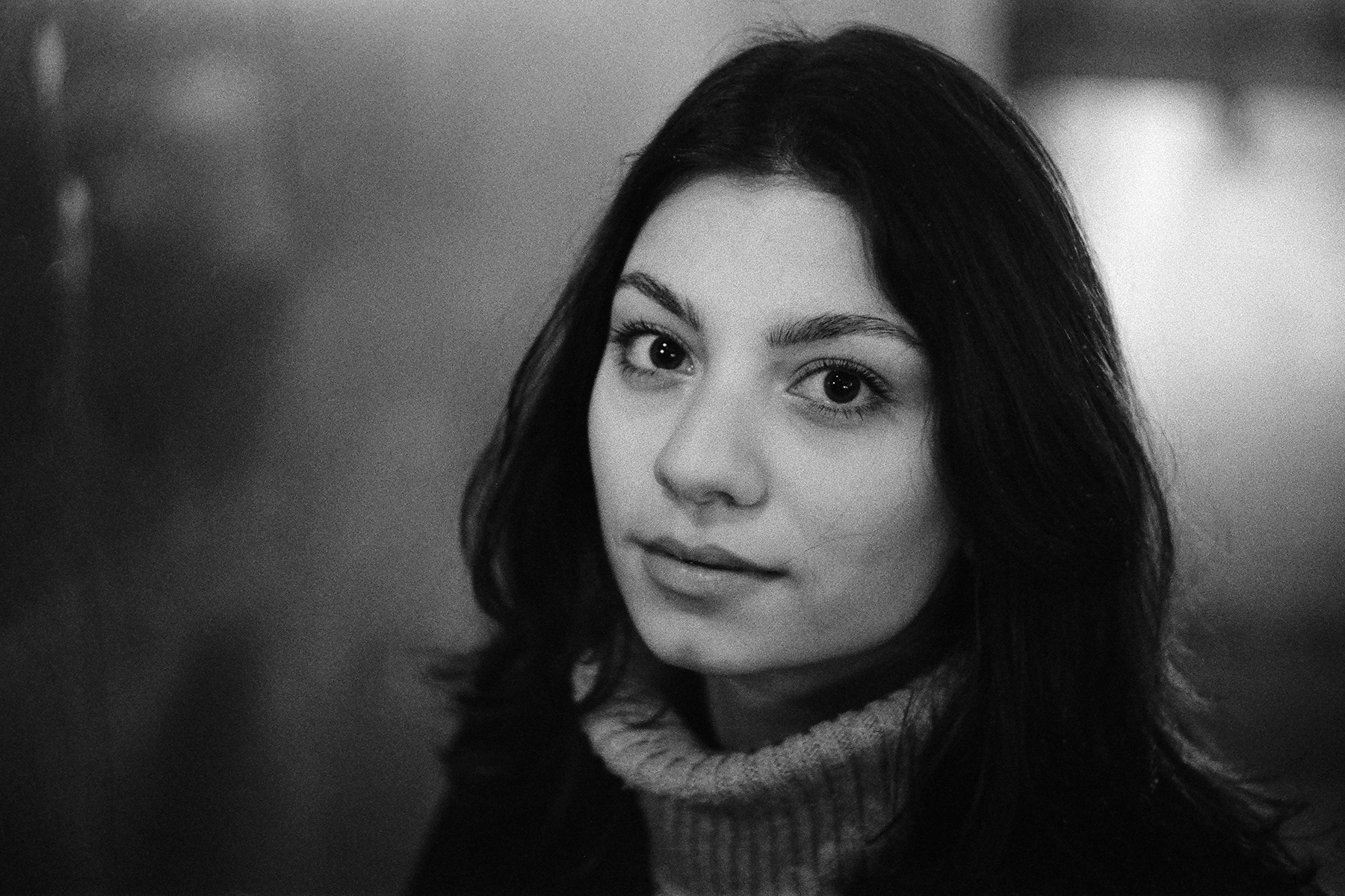 «Jenny» раздел «Портрет». «Zenit ET / Ilford Pan 400 + 2 stops / February 2026»