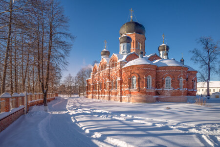 зима в Введенской пустыни
