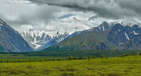 ледник Маашей, Северо-Чуйский хребет