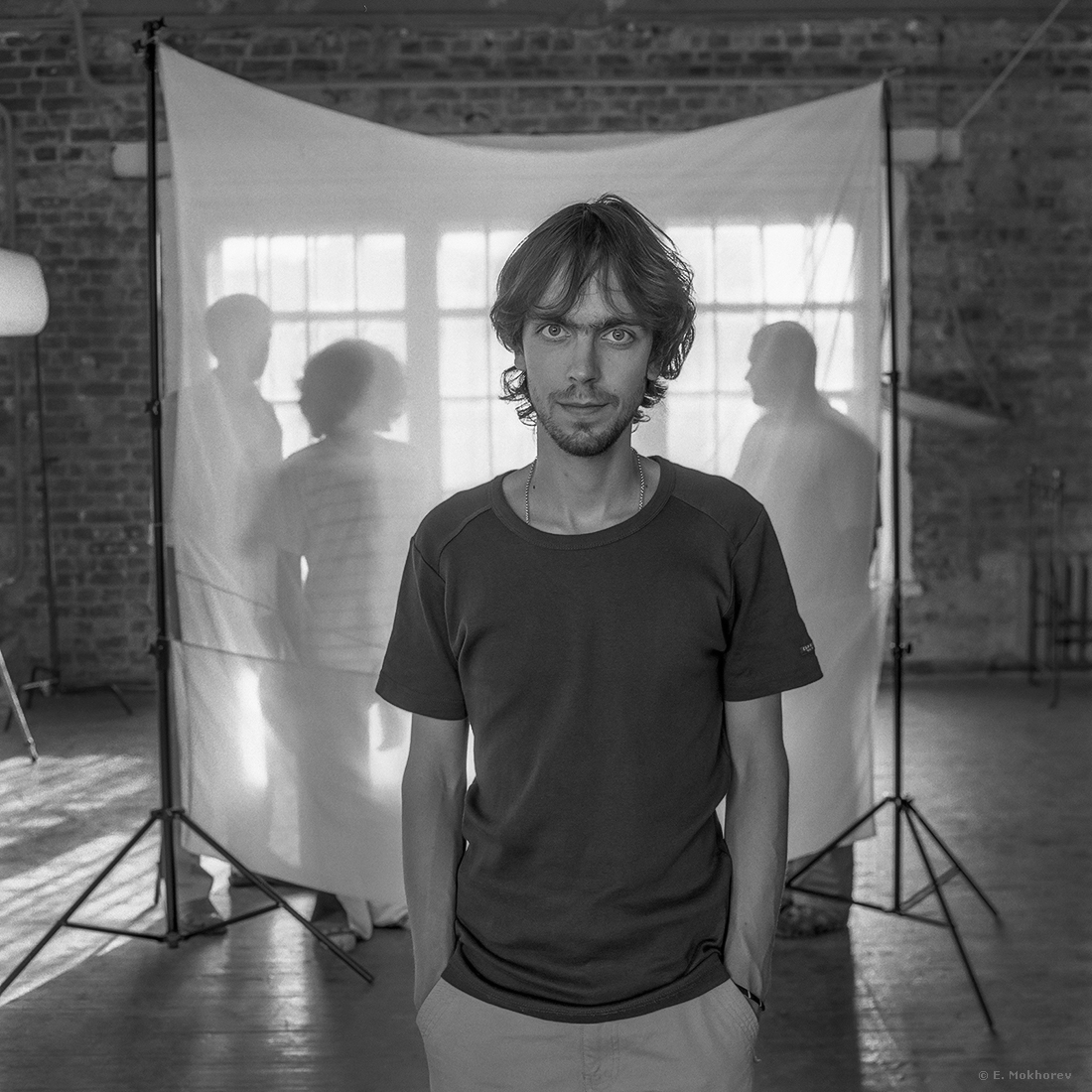 «Музыкант Антон Спартаков. С-Пб., 2011.» раздел «Портрет». «»
