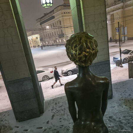 Скоро весна. Караванная улица, С-Пб., февраль 2026.
