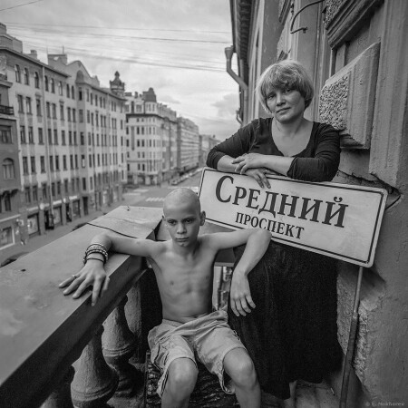 Егор и Алина. Средний проспект, С-Пб., 2015.