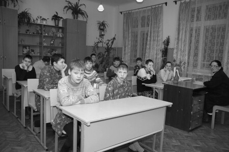 На уроке