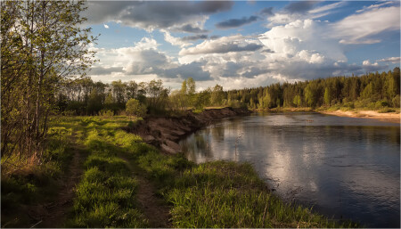 Вечер у реки