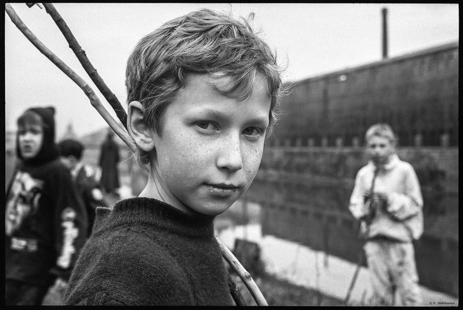 Рыжий. Обводный канал, С-Пб. 1999 .