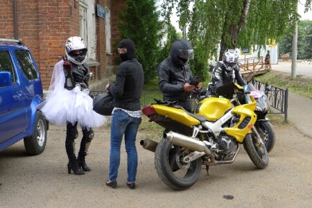 Свадьба байкеров