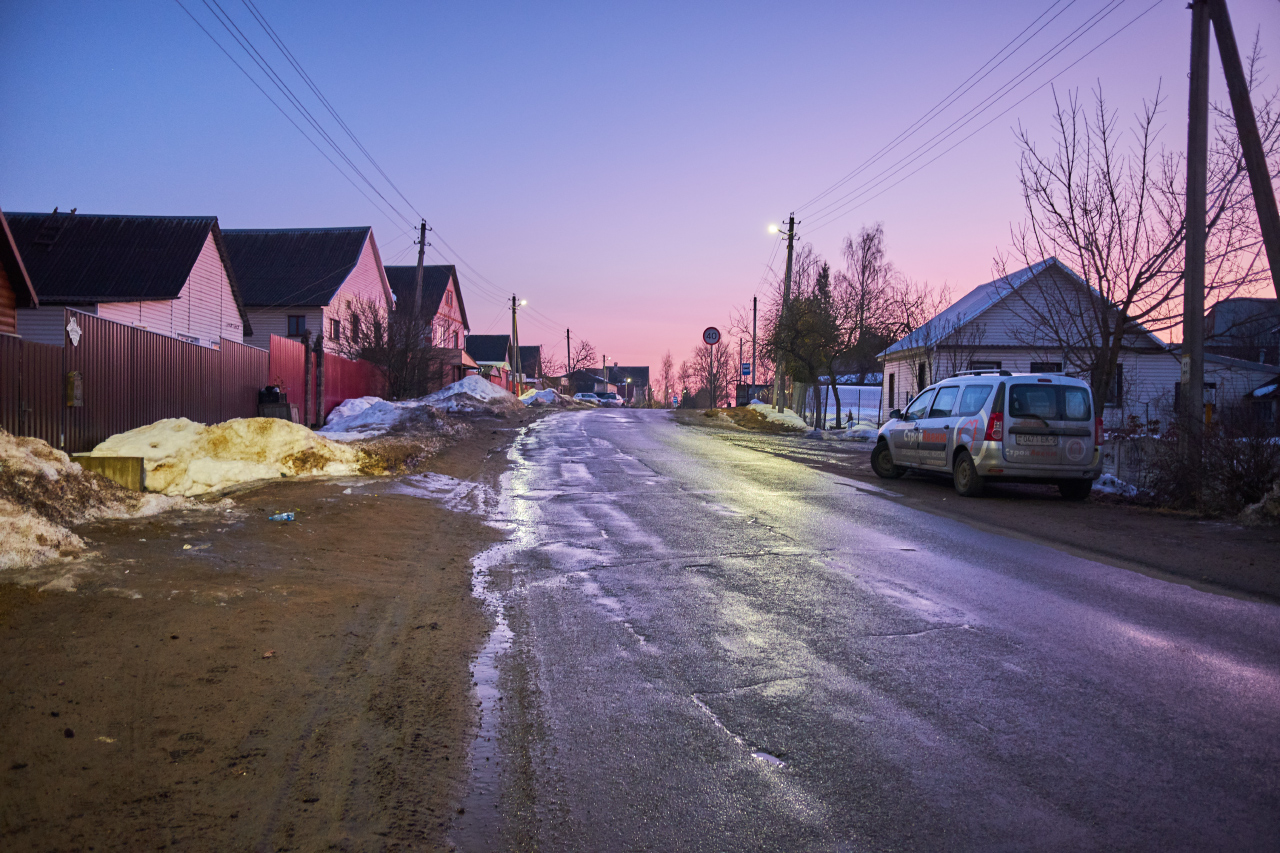 «Весенний вечер 3» раздел «Городской пейзаж». «»