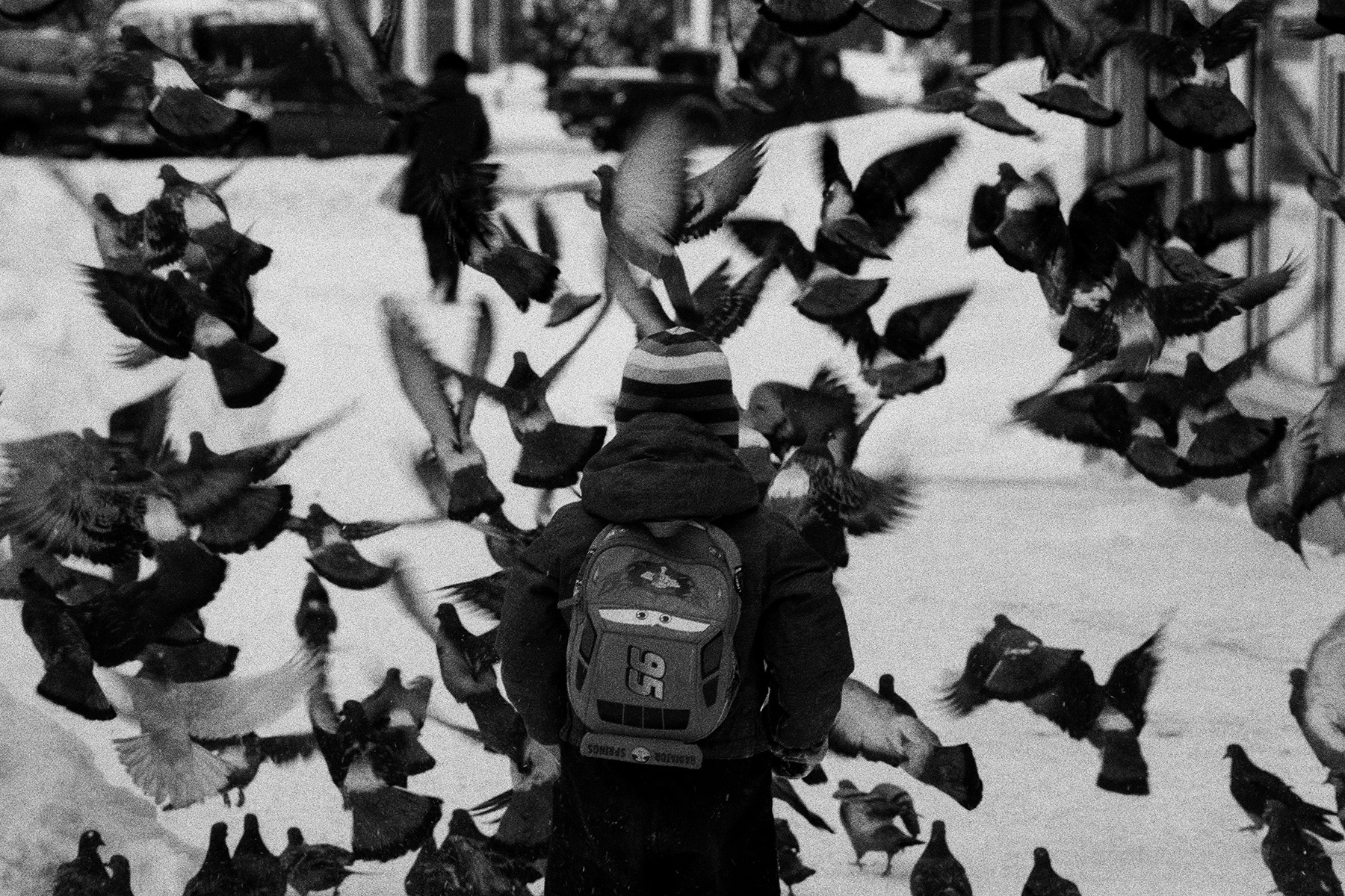 «Детство» раздел «Жанр». «Canon FT QL / Ilford PAN 400 @1600 / February 2026»