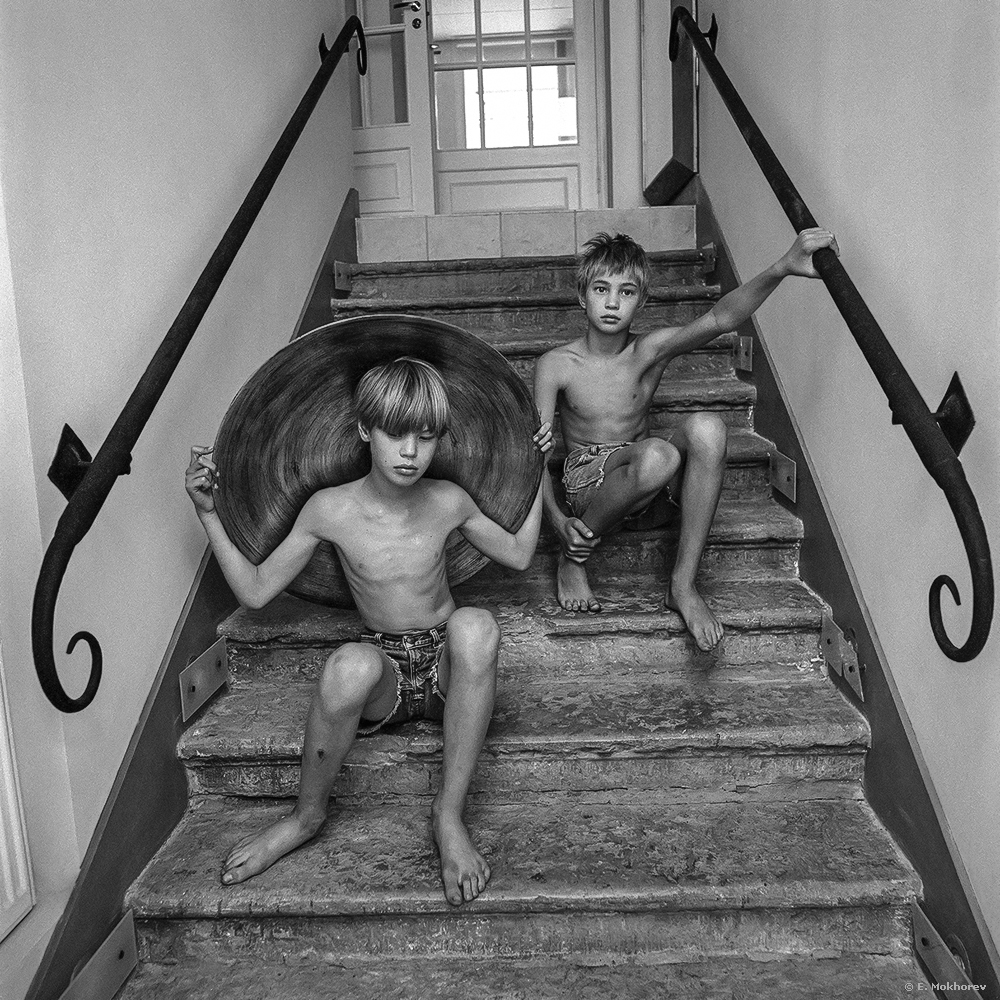 «Евгений и Азис. С-Пб., 1999.» раздел «Портрет». «»