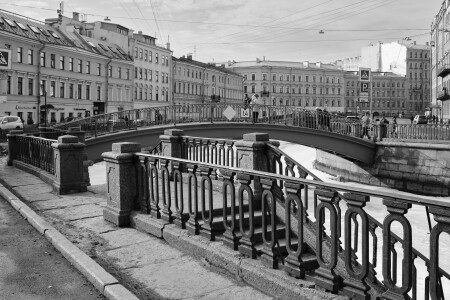 Канал Грибоедова. Вид на Сенной мост
