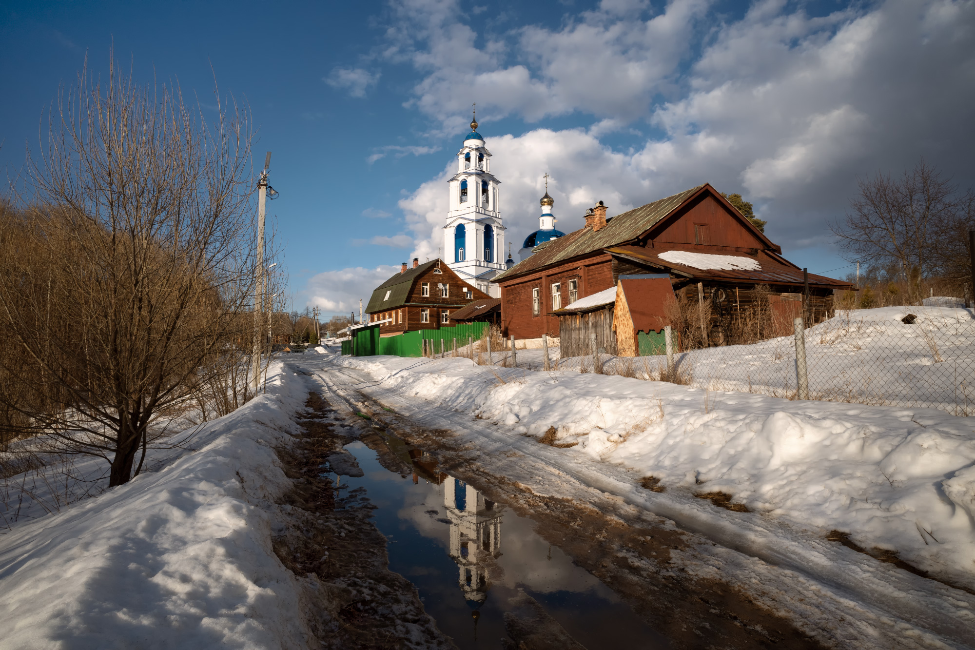 весна в Ильинском
