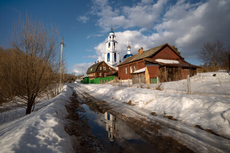 весна в Ильинском