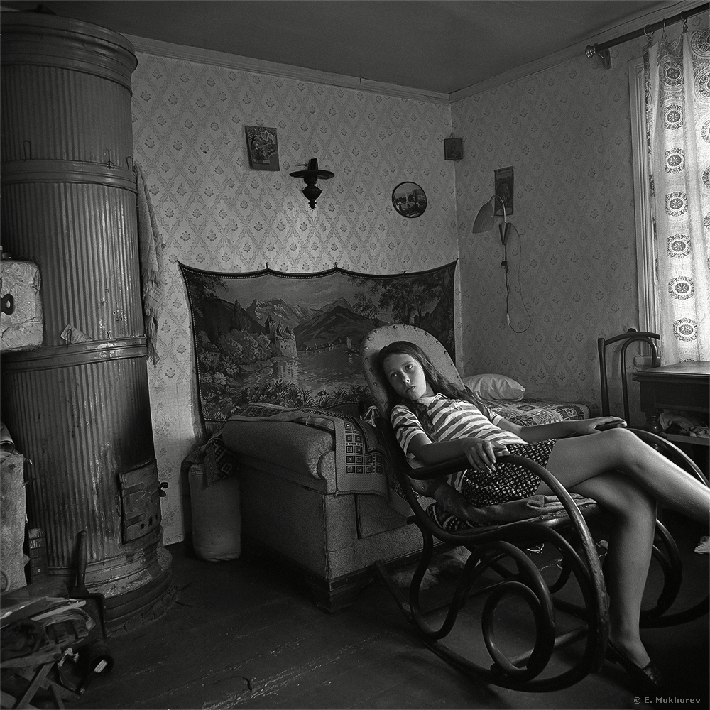 «Ира. Дача в Ольгино. 1998.» раздел «Портрет». «»