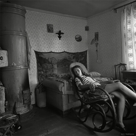 Ира. Дача в Ольгино. 1998.