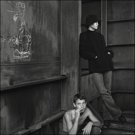 Максим и Дина. Кронштадт, 2004.