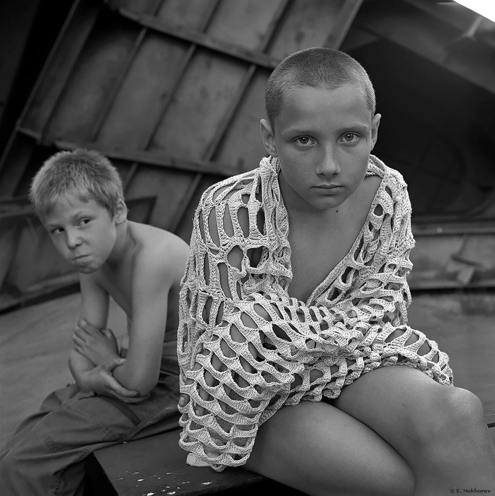 «Валерий и Иван. Кронштадт, 2004.» раздел «Портрет». «»