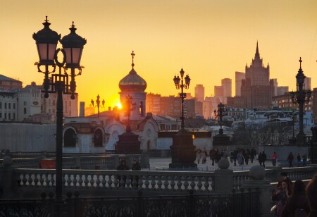Вечер в Москве