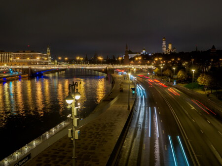 Ночная Москва