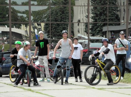 BMX. Первый пошел...