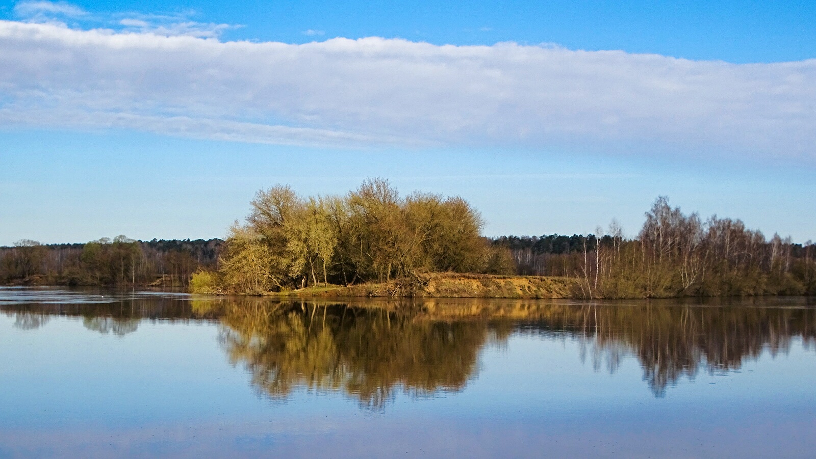 «Смоленский Днепр» раздел «Природный пейзаж». «Большая вода на Днепре. Смоленская область, д.Боровая, 23.04.2026»