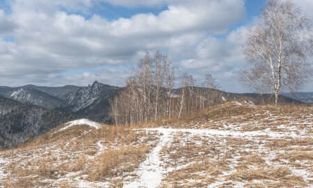 Весна в горах