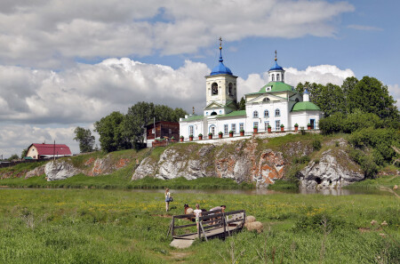 Лето на Чусовой.