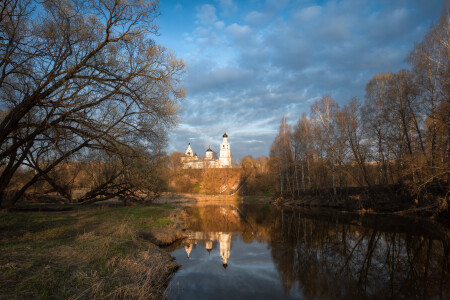 весенним вечером