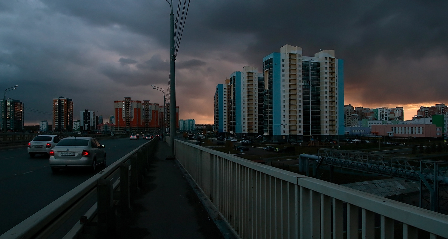«Дождик собирается.» раздел «Городской пейзаж». «»