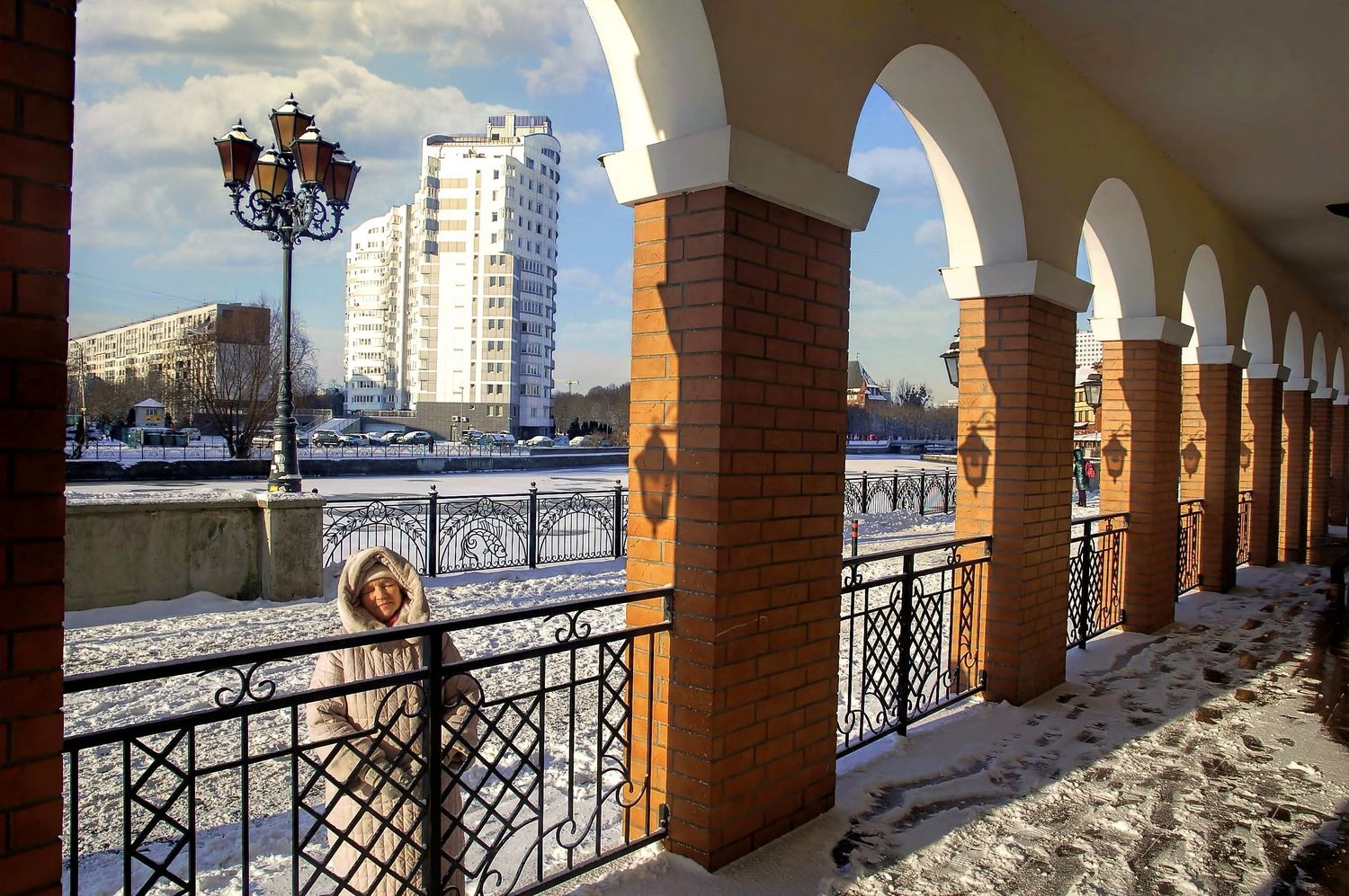 «Зимний день» раздел «Городской пейзаж». «»