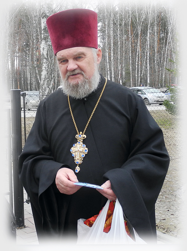 «Настоятель храма. Наукоград Кольцово.» раздел «Портрет». «»