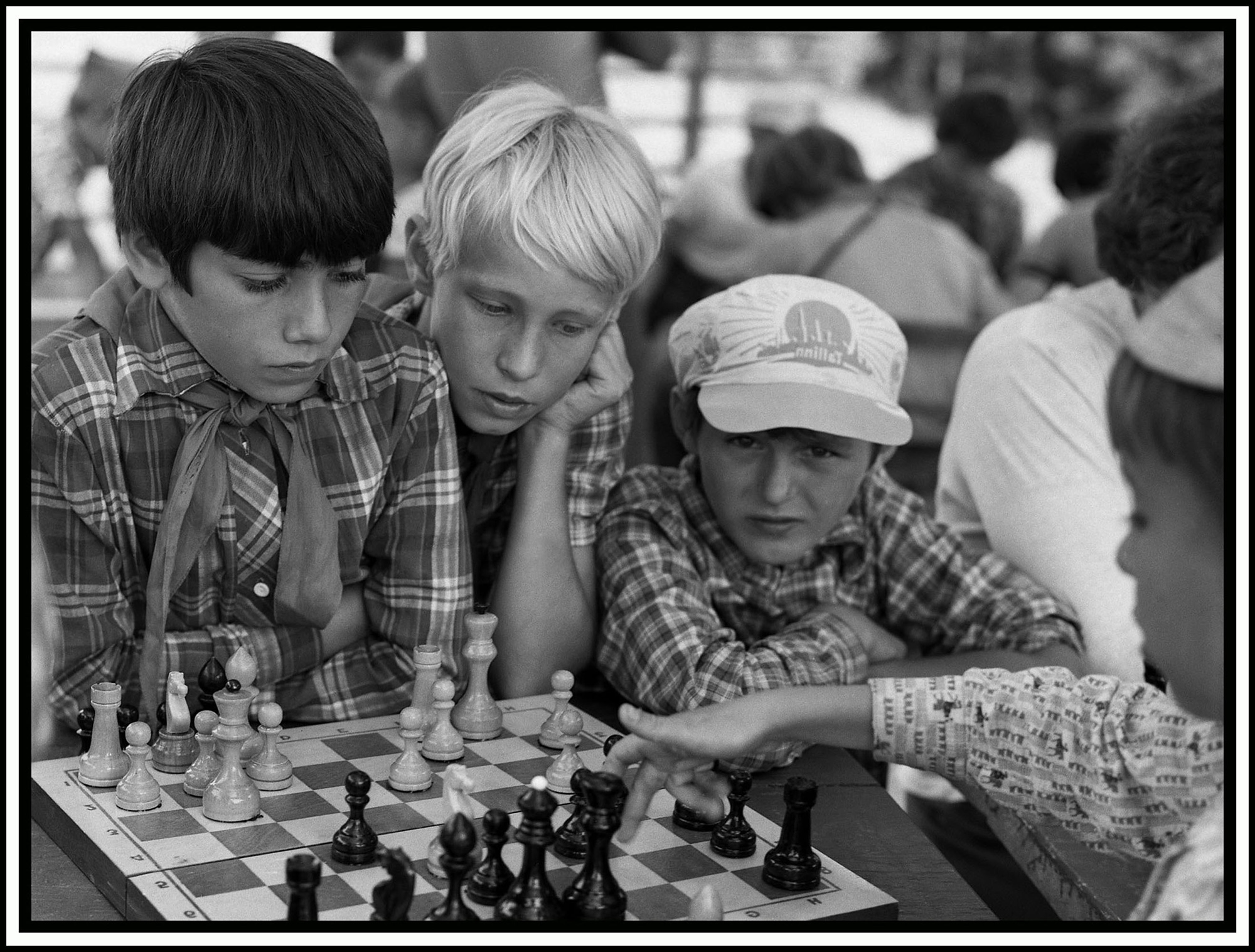 «Шахматы - игра коллективная!» раздел «Репортаж». «1981 год. Будни п/л Московский Родник»