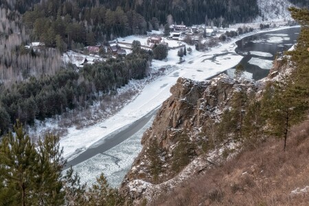 Манский ледоход