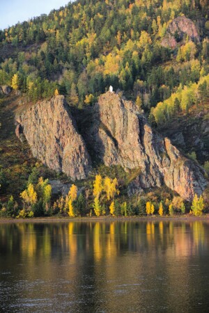 Золотая осень на Енисее