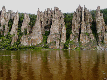 Ленские столбы. Якутия.