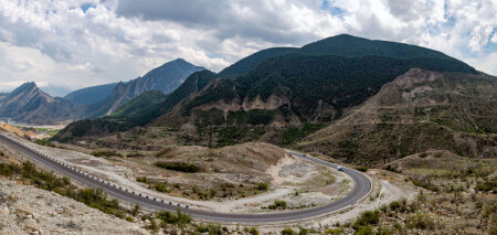 Серпантины Дагестана.