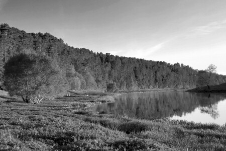 Москваречка, вечер (BW)