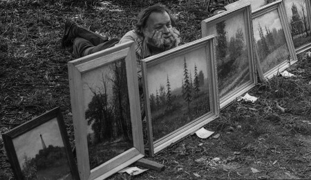 1987 год. Вернисаж в Измайлово.