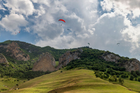 Парадром Флай Чегем, Кабардино-Балкария.