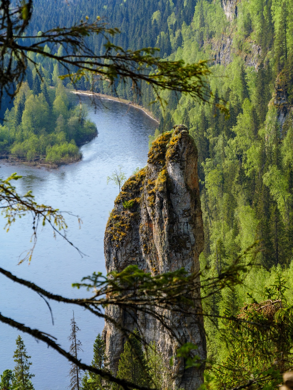 На реке Усьва
