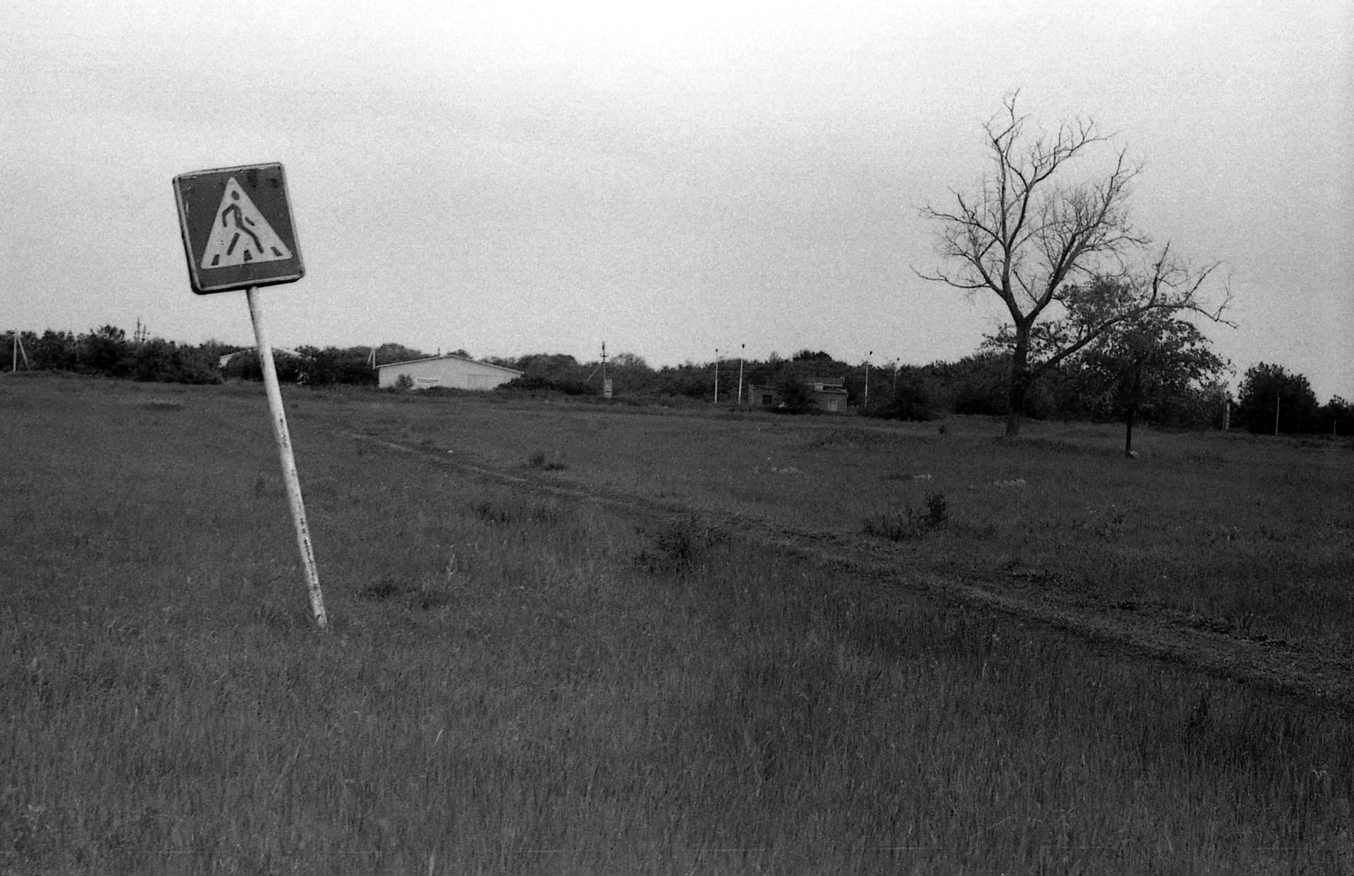 Осторожно! Пешеходы!. раздел Юмор. Зенит ЕТ Ilford Pan 100 Гелиос 44-2