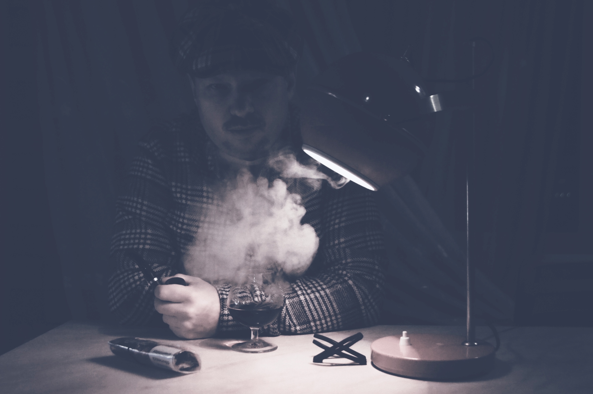 Коньячёк с дымком. раздел Портрет