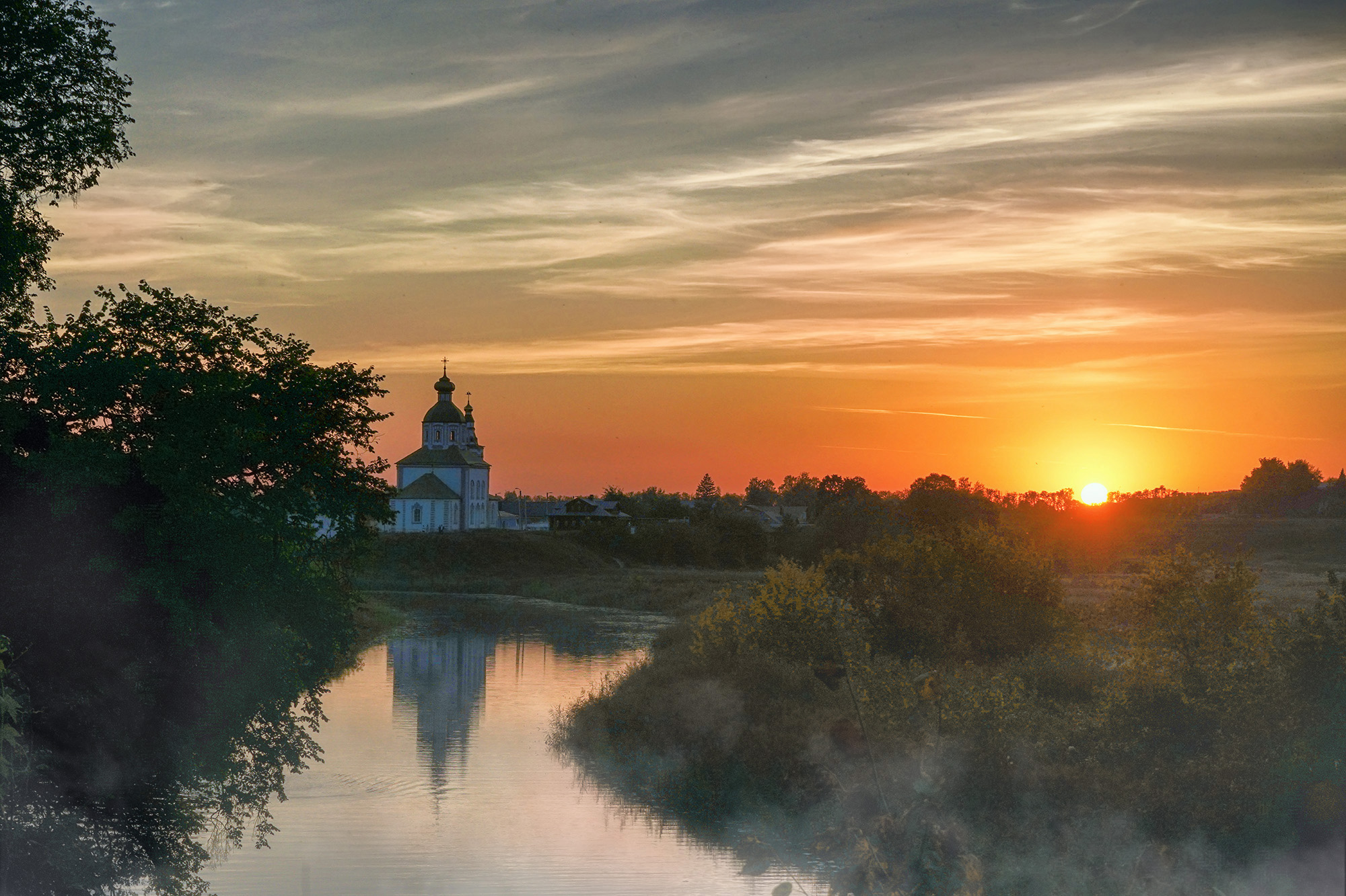 В середине сентября. раздел Городской пейзаж. г Суздаль