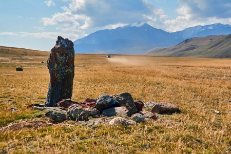 В горах Тувы