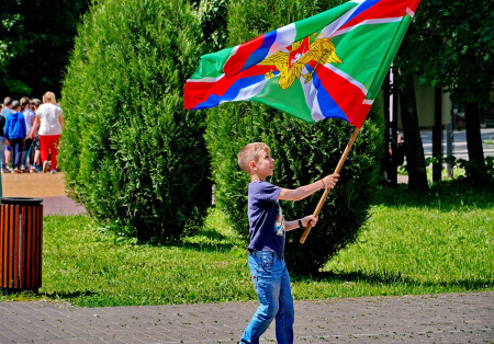 Сын пограничника.