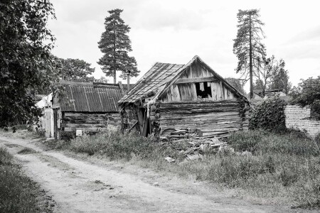 Поселковая окраина...