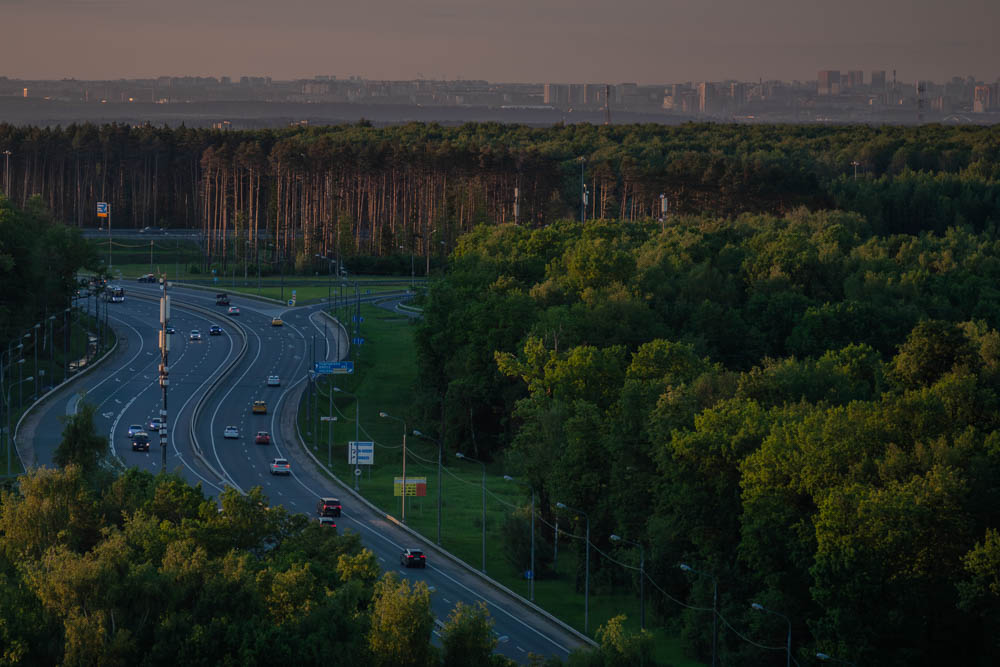 «Красногорск , вид из Одинцово» раздел «». «»