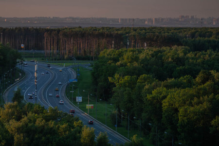Красногорск , вид из Одинцово