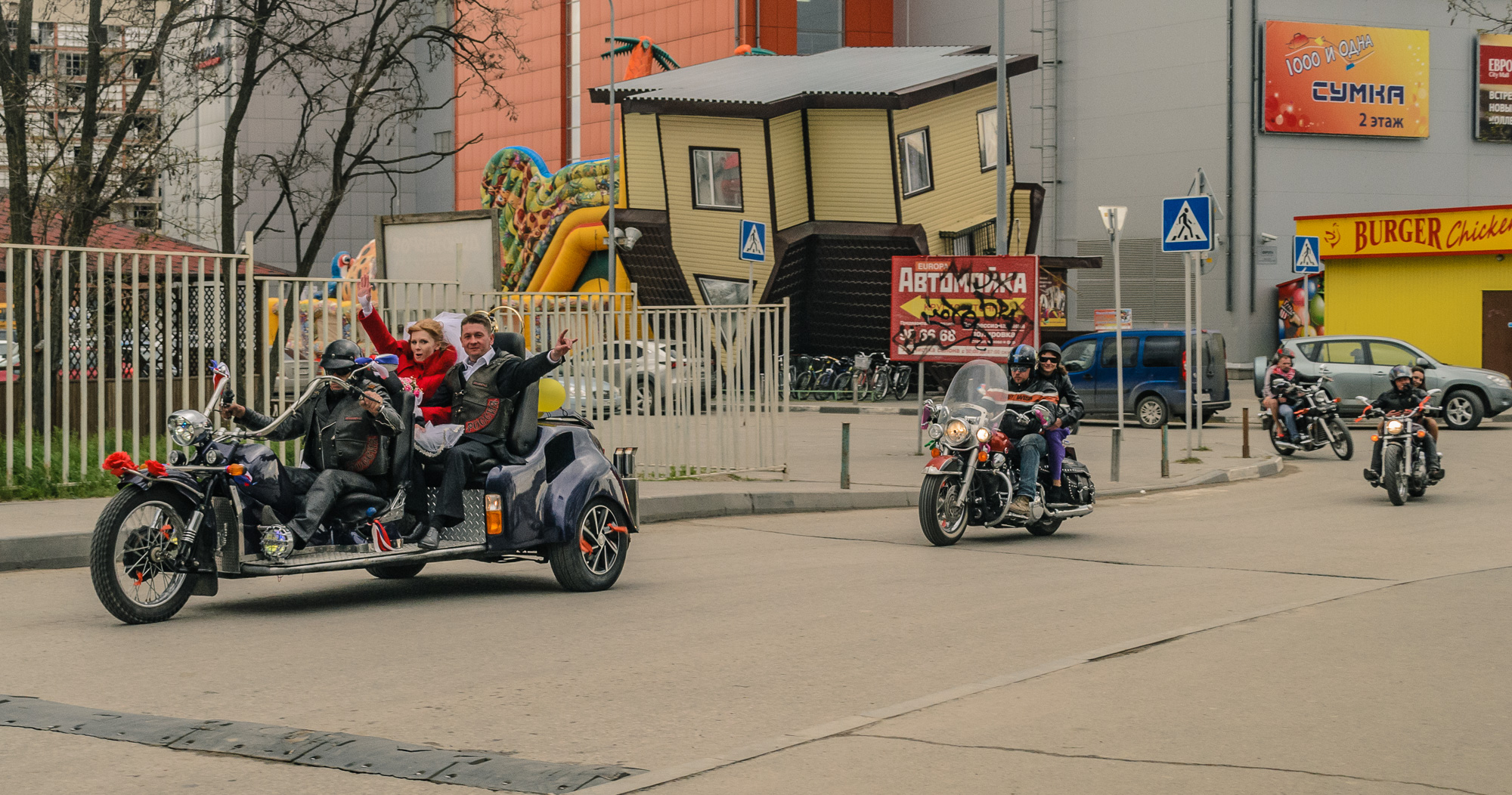 «Biker Wedding» раздел «Папарацци, Свадебная фотография, Репортаж». «»